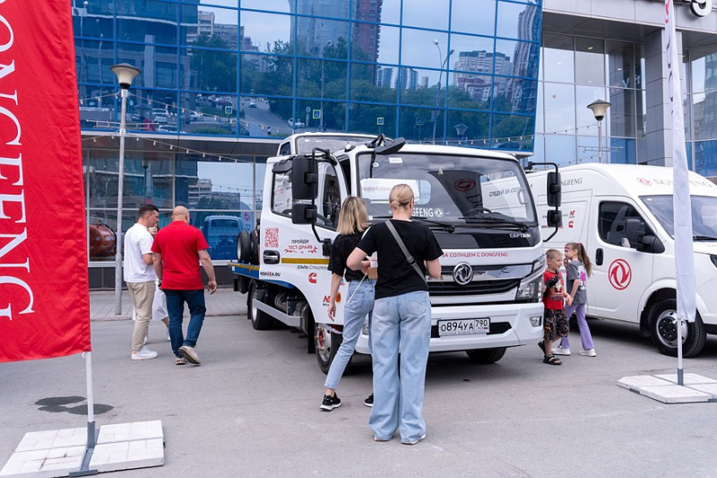 Автопробег среднетоннажных грузовиков DONGFENG «Следуй за солнцем» достиг шестой остановки!